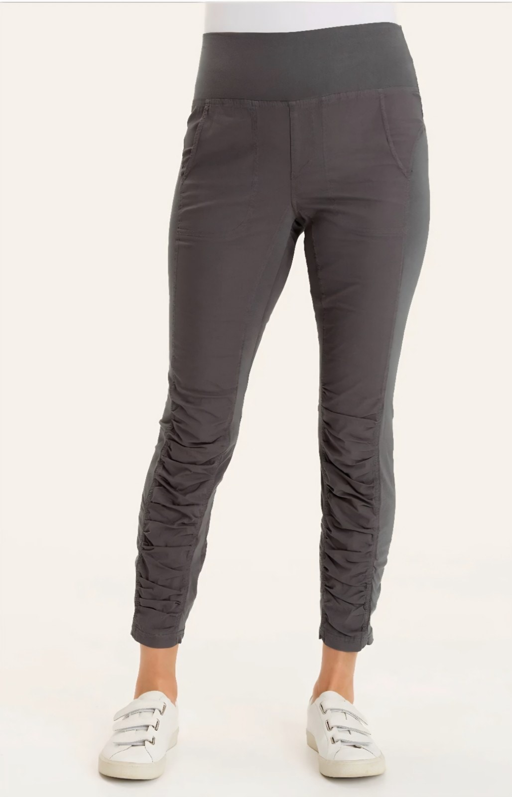 Wearables By XCVI Pants Size Medium Grey High Waist Penny Leggings